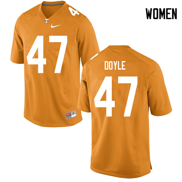 Women #47 Joe Doyle Tennessee Volunteers College Football Jerseys Sale-Orange